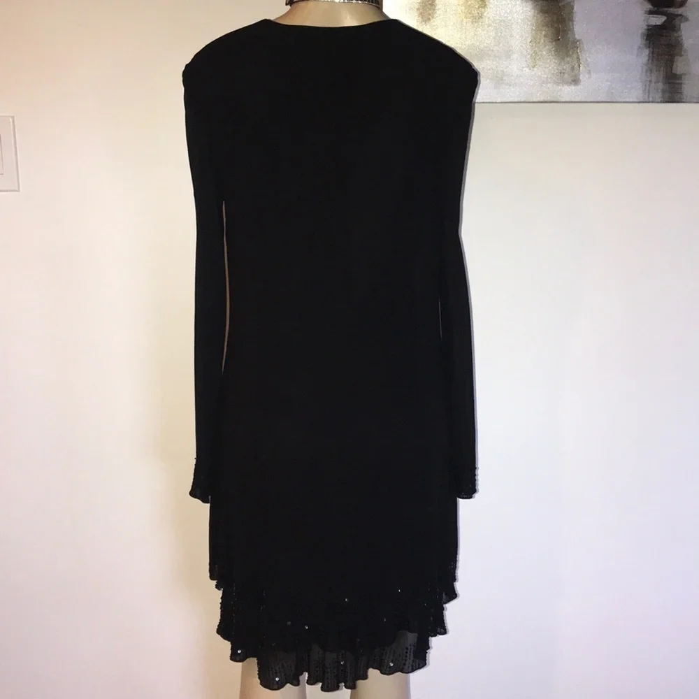JONES NEW YORK SILK DRESS - Picture 4 of 11